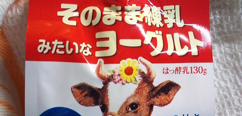 Eat it in Japan (1): Yogurt para beber que parece leche condensada.